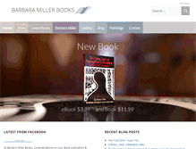 Tablet Screenshot of barbara-miller-books.com